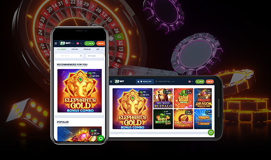 20Bet موبائل آلات برائے