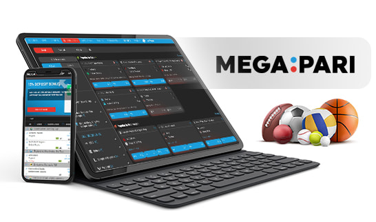 The football markets from Megapari on various mobile devices.