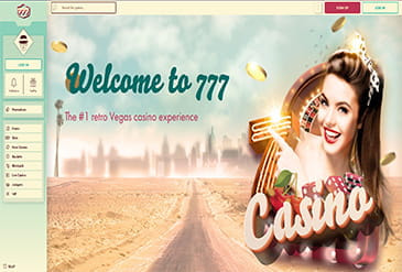 777 Casino کا ہوم پیج