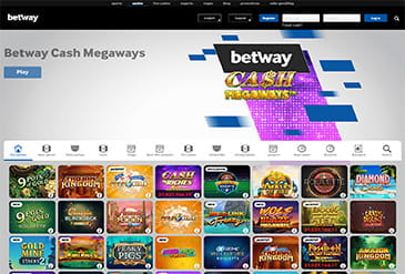 Betway کا ہوم پیج