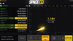 Space XY میں MelBet