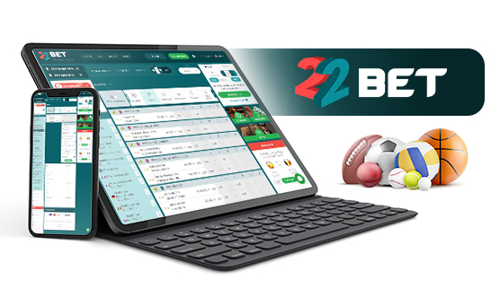 22Bet کے موبائل ایپ پر مختلف ڈیوائسز پر ٹینس مارکیٹس دستیاب ہیں